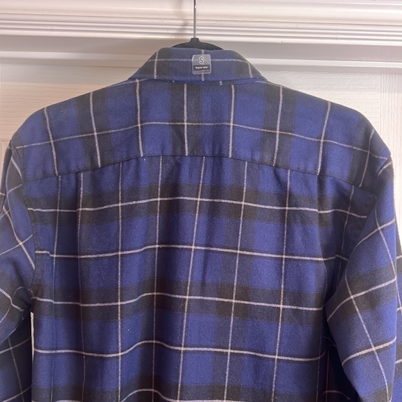 Uniqlo Flannel Checked Long Sleeve Shirt - Small - Picture 4 of 10